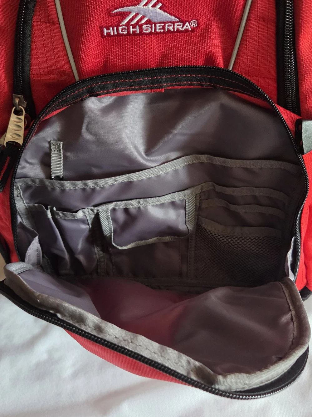 NWT*High Sierra Red Swerve Laptop Backpack - MSRP $55